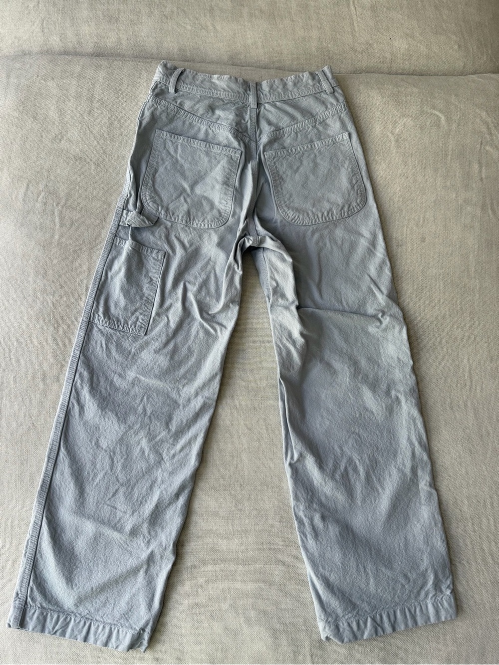 Jesse Kamm Handy Pants in Smokey Blue Size 4 - Picture 3 of 5